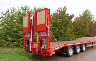 machinery carrier trailer