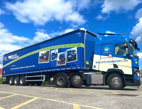 Welch’s Transport Celebrates Their 90th Anniversary With 6 New Montracon Curtainsiders