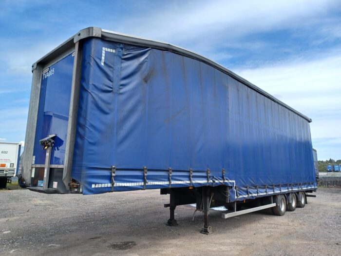 1x USED 2017 Montracon 4.65m Stepframe Double Deck Curtainsider - Image 2