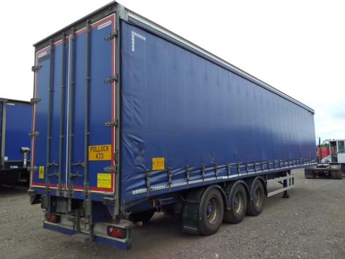 6x USED 2017 Montracon 4.2m Posted Curtainsiders - Image 2