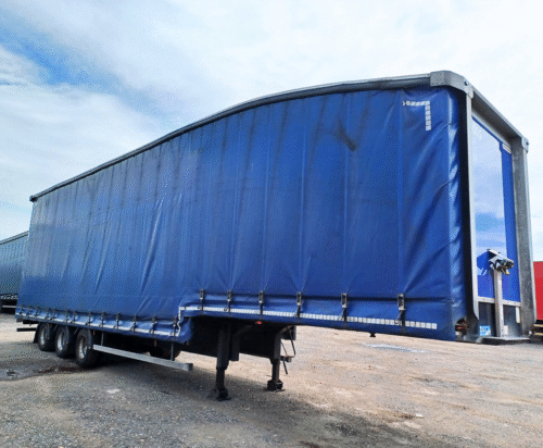 1x USED 2017 Montracon 4.65m Stepframe Double Deck Curtainsider